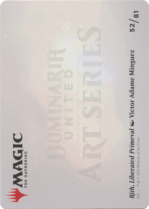Rith, Liberated Primeval // Rith, Liberated Primeval (ADMU-052) - common (Borderless)