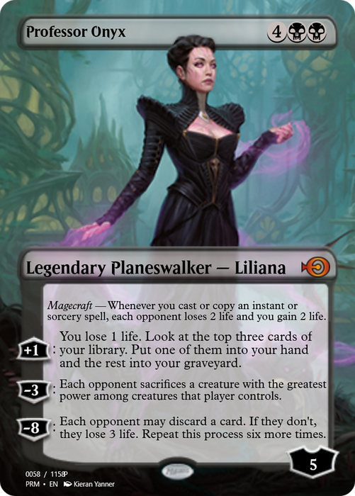 Professor Onyx (PRM-90088) - mythic - Foil