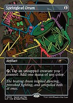 Springleaf Drum (SLP-022) - rare (Borderless) - Foil