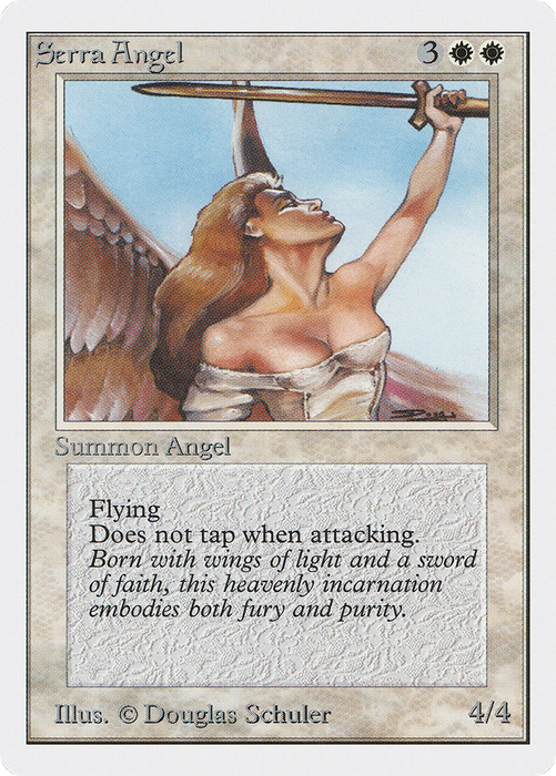 Serra Angel (2ED-040) - uncommon