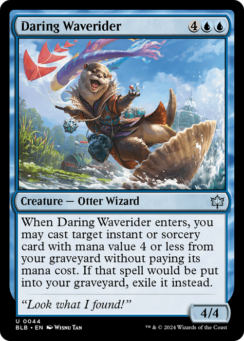 Daring Waverider (BLB-044) - uncommon - Foil