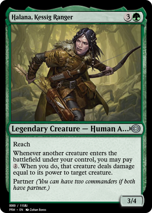 Halana, Kessig Ranger (PRM-86258) - uncommon