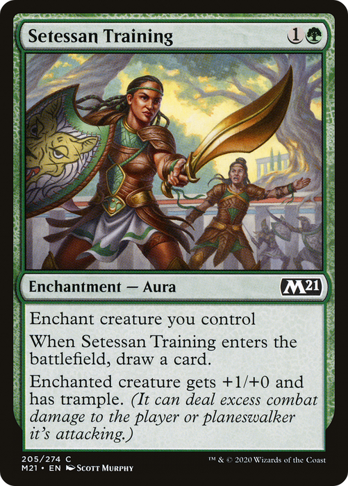Setessan Training (M21-205) - common - Foil