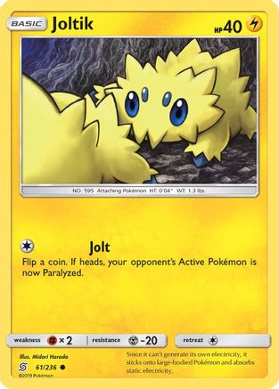 Joltik (061/236) - SUM  - Common - Reverse Holofoil