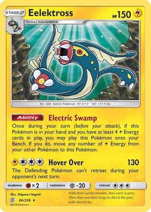 Eelektross (066/236) - SUM  - Holo Rare - Holofoil