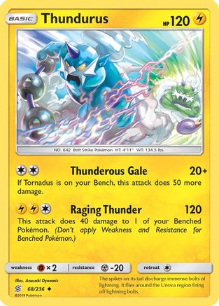 Thundurus (068/236) - SUM  - Uncommon