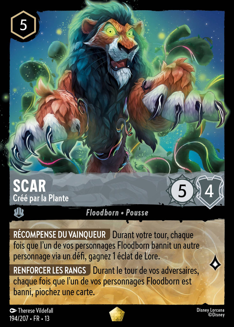 Scar - Créé par la Plante
