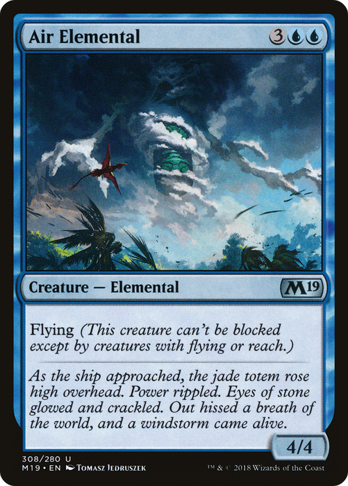 Air Elemental (M19-308) - uncommon