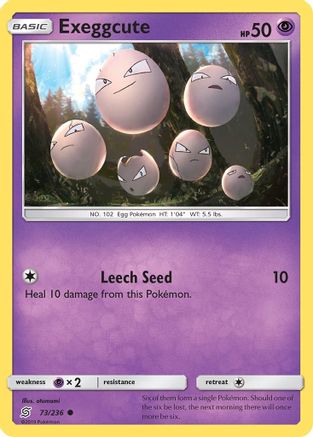 Exeggcute (073/236) - SUM  - Common