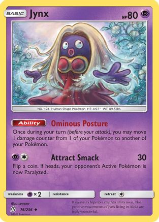 Jynx (076/236) - SUM  - Uncommon