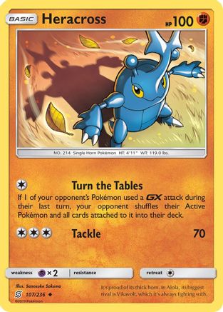 Heracross (107/236) - SUM  - Uncommon