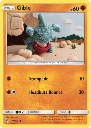 Gible (112/236) - SUM  - Common