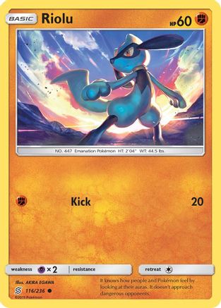 Riolu (116) (116/236) - SUM  - Common