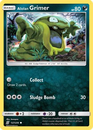Alolan Grimer (127/236) - SUM  - Common