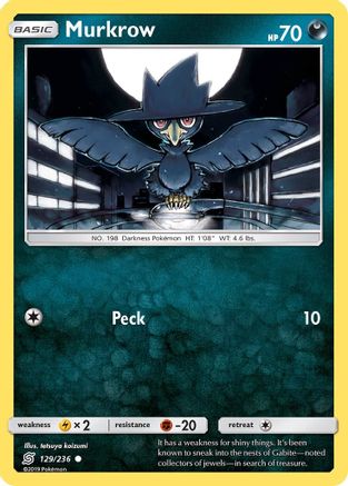 Murkrow (129) (129/236) - SUM  - Common