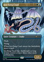Ice-Fang Coatl (SLD-1225) - rare (Borderless)