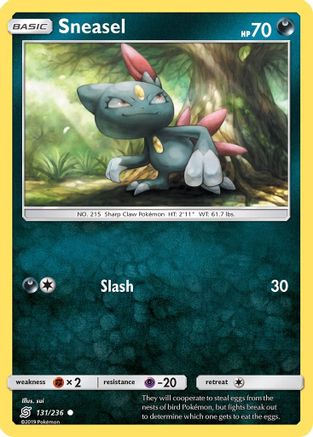Sneasel (131/236) - SUM  - Common