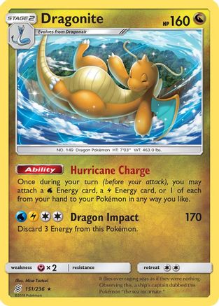 Dragonite (151/236) - SUM  - Rare