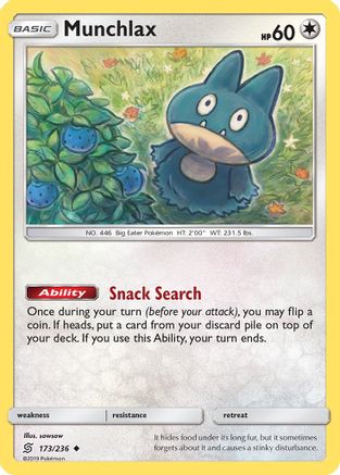 Munchlax (173/236) - SUM  - Uncommon