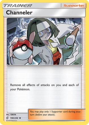 Channeler (190/236) - SUM  - Uncommon - Reverse Holofoil