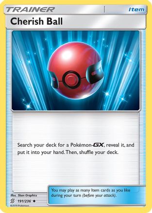 Cherish Ball (191/236) - SUM  - Uncommon - Reverse Holofoil