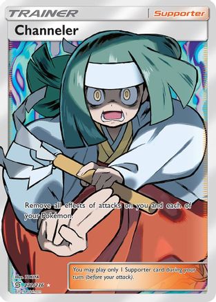 Channeler (Full Art) (232) - SUM  - Ultra Rare - Holofoil