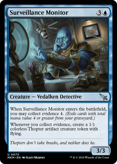 Surveillance Monitor (MKM-73†) - uncommon - Foil