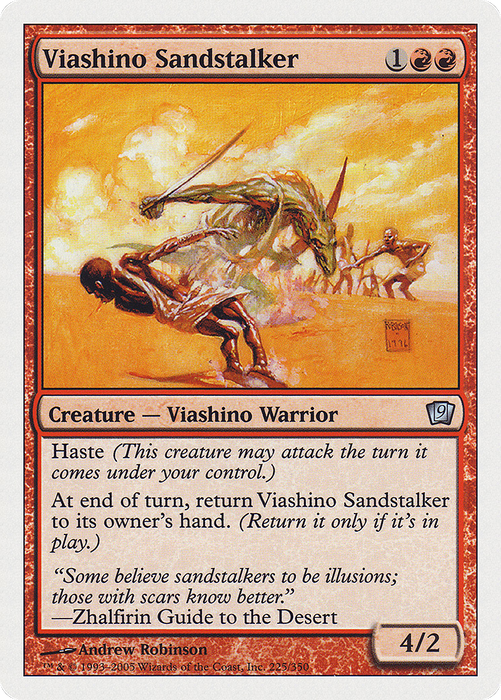 Viashino Sandstalker (9ED-225) - uncommon