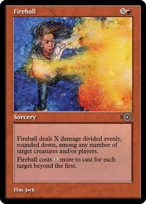 Fireball (PRM-36321) - uncommon - Foil