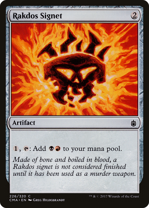 Rakdos Signet (CMA-226) - common