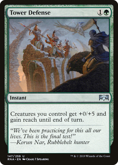 Tower Defense (RNA-147) - uncommon - Foil