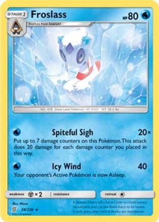 Froslass (038/236) - DE  - Rare