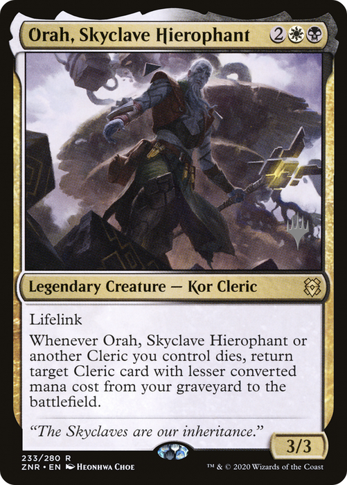 Orah, Skyclave Hierophant (PPZNR-233P) - rare