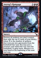 Anzrag's Rampage (PRE-111S) - rare - Foil