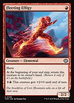 Fleeting Effigy (TDM-108) - uncommon - Foil
