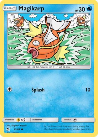 Magikarp (015/68) - HF  - Common - Reverse Holofoil