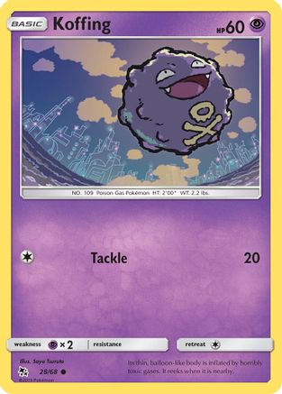 Koffing (028/68) - HF  - Common