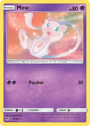 Mew (032/68) - HF  - Rare