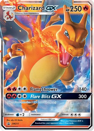 Charizard GX (SM211) - SP  - Promo - Holofoil