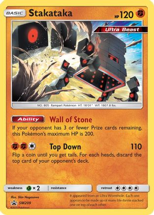 Stakataka (SM209) - SP  - Promo - Holofoil