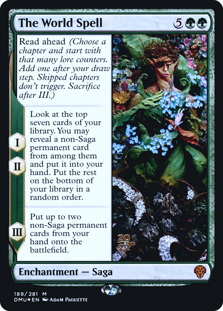 The World Spell (PRE-189S) - mythic - Foil