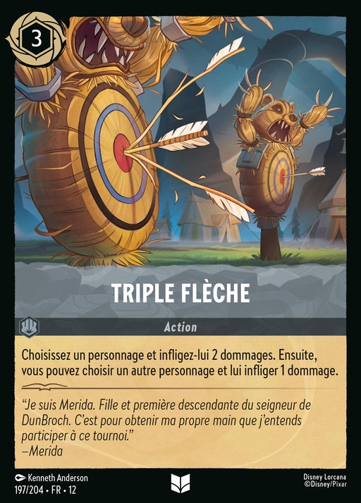 Triple flèche