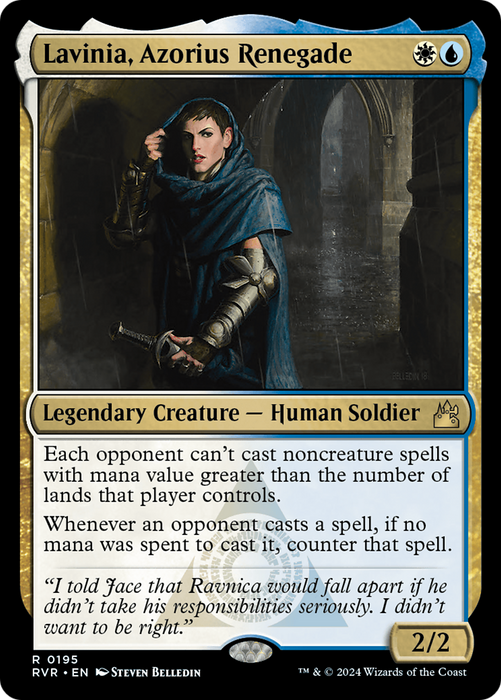 Lavinia, Azorius Renegade (RVR-195) - rare