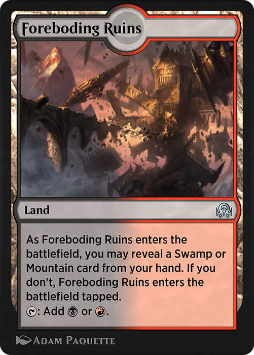 Foreboding Ruins (SIR-265) - uncommon
