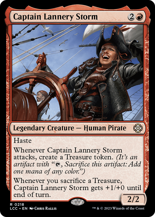 Captain Lannery Storm (LCC-218) - rare