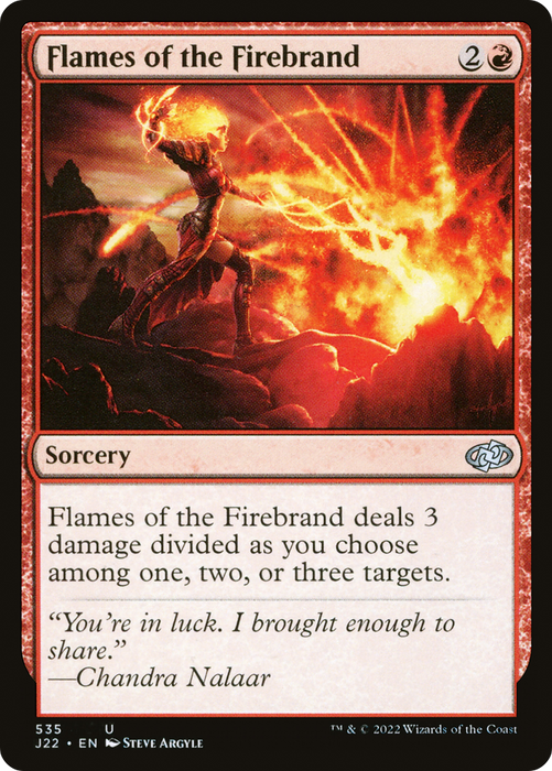 Flames of the Firebrand (J22-535) - uncommon
