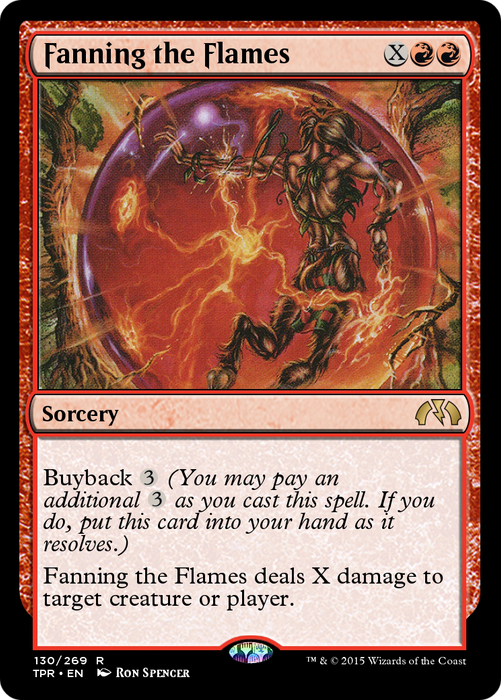 Fanning the Flames (TPR-130) - rare - Foil
