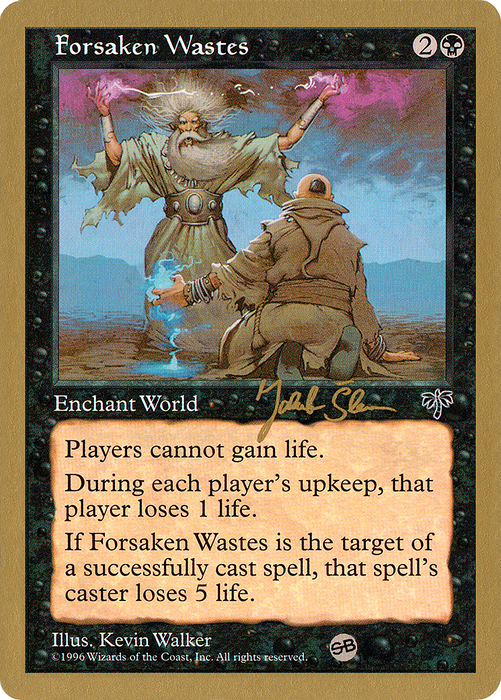 Forsaken Wastes (WCD-JS125SB) - rare