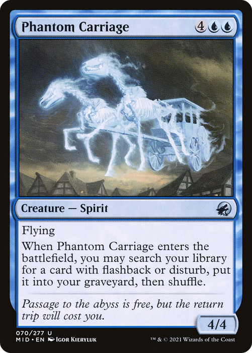 Phantom Carriage (MID-070) - uncommon