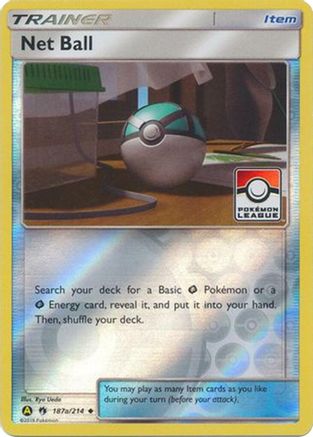Net Ball (Pokemon League) (187a/214) - LCC  - Promo - Reverse Holofoil